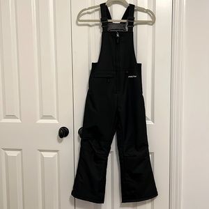 Arctix kids’ black ski bib pants S